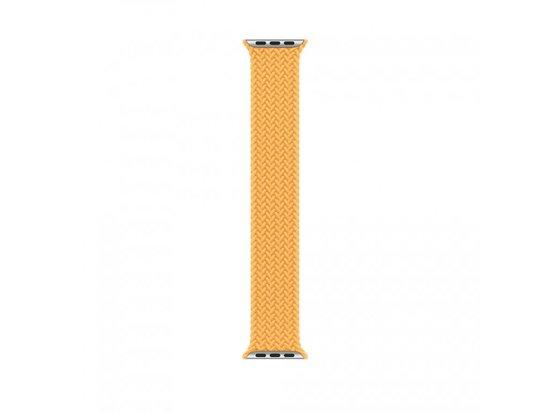 Innocent Braided Solo Loop Apple Watch Band 38/40mm Yellow - S(132mm)