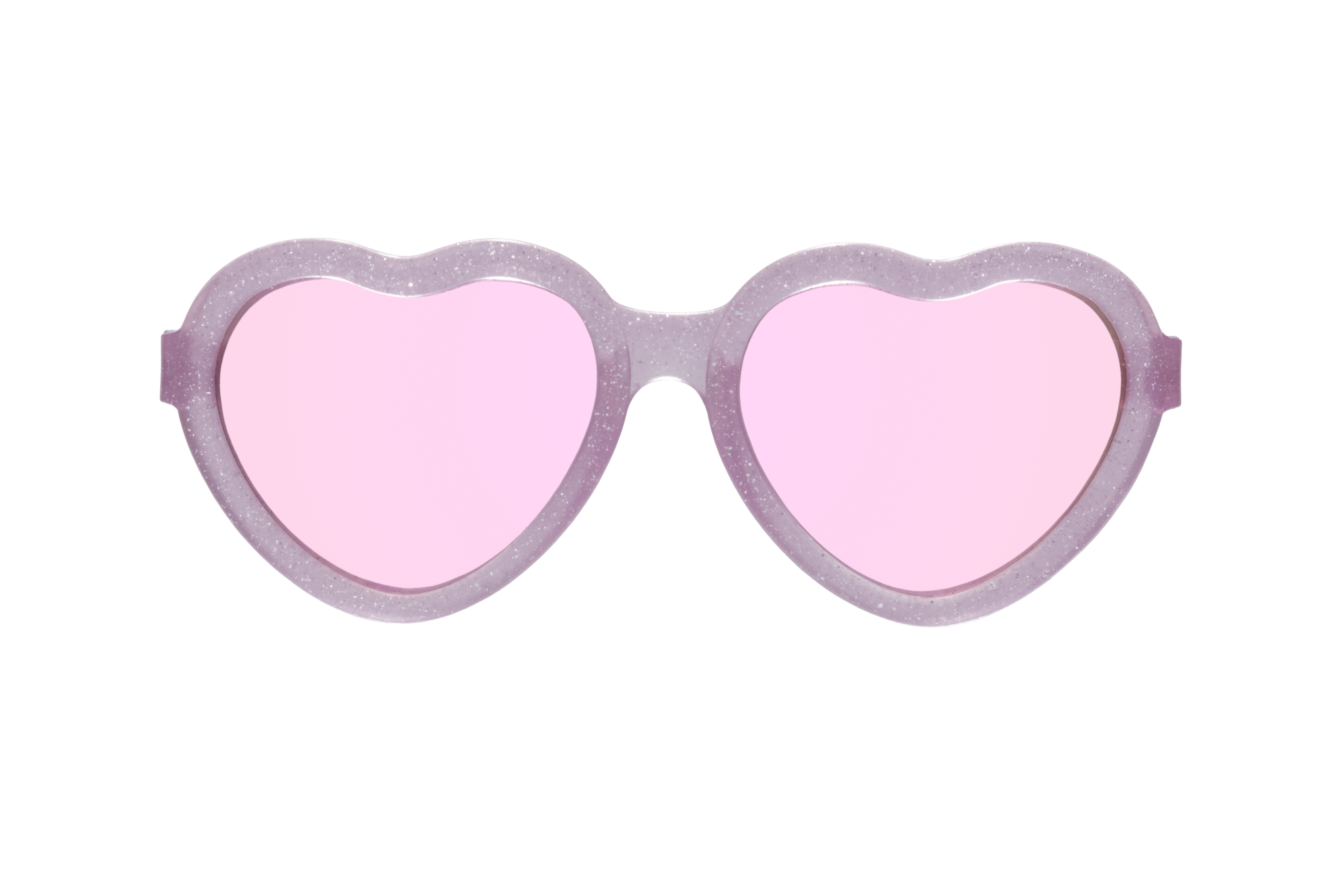 Babiators Original Hearts, sluneční brýle, růžové třpytky, 0-2 let
