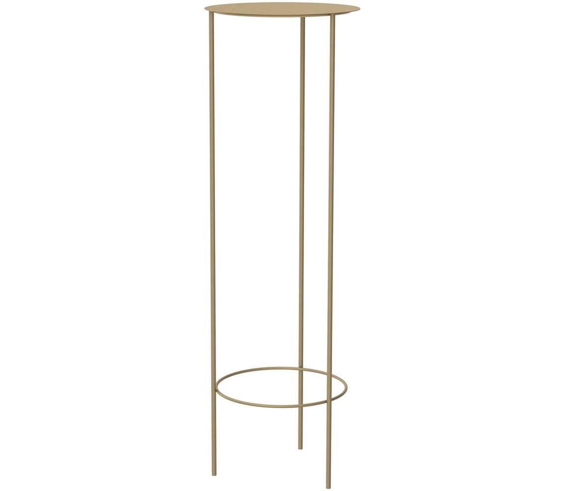 Stojan na květiny 100x32 cm zlatá