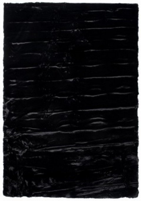 Koberec RABBIT FUR černý