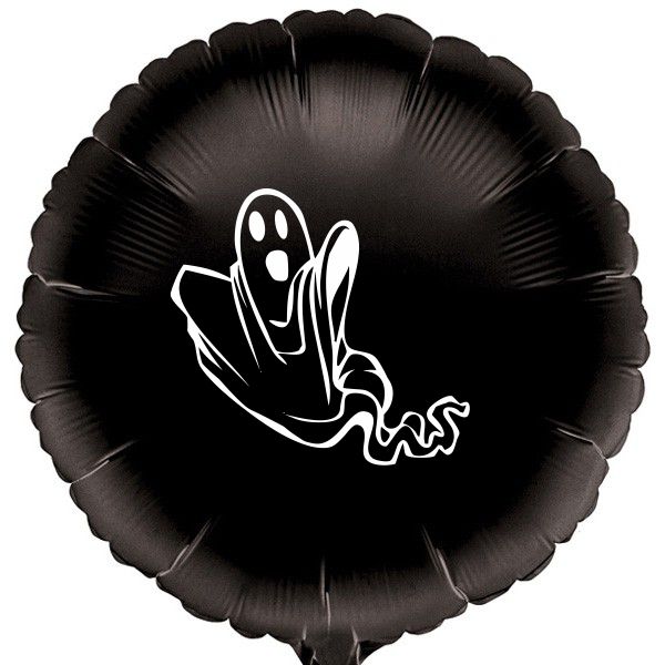 Halloween balónek černý 43 cm balonky.cz