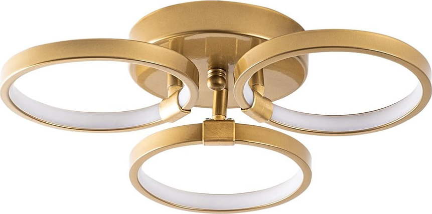 LED stropní svítidlo ve zlaté barvě ø 17 cm Halka – Opviq lights