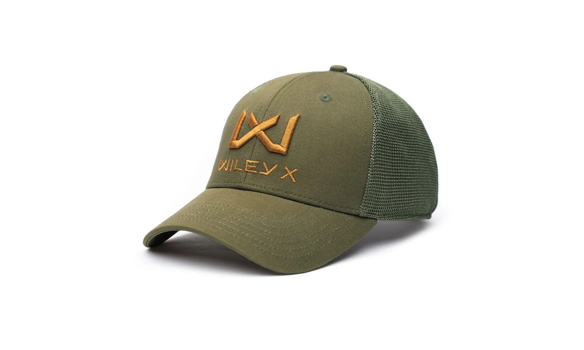Kšiltovka Trucker Cap Logo WX WileyX® – Tan, Olive Green (Barva: Olive Green, Varianta: Tan)