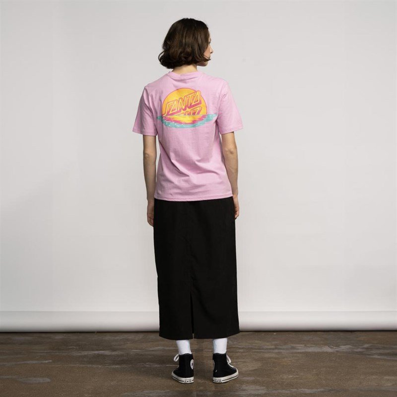 triko SANTA CRUZ - Sunrise Dot T-Shirt Fondant Pink (FONDANT PINK)