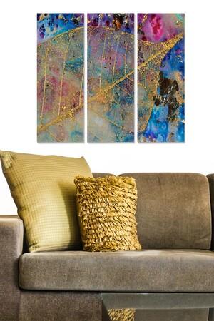 Wallity Decorative MDF Painting (3 Pieces) MDF132235490 Multicolor