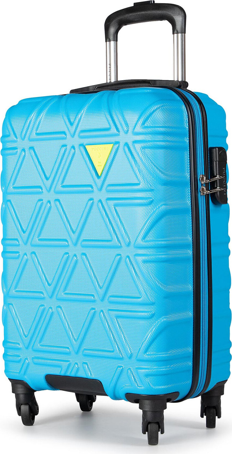 Kabinový kufr Puccini California ABS018C Blue 7