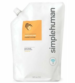 Simplehuman Hydratační tekuté mýdlo  – 1 l náhradní náplň s vůní mandarinky