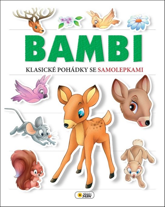 Bambi Klasické pohádky se samolepkami