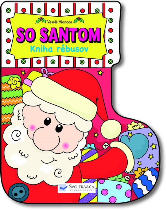 Veselé Vianoce so Santom - Kniha rébusov