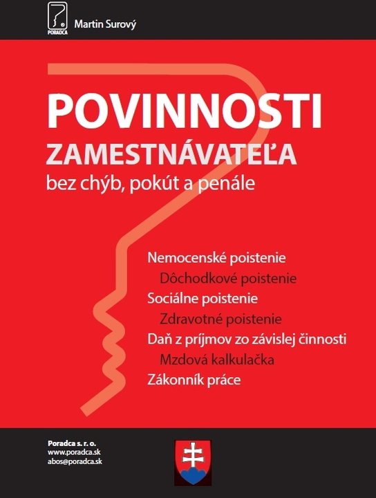 Povinnosti zamestnávateľa 2019