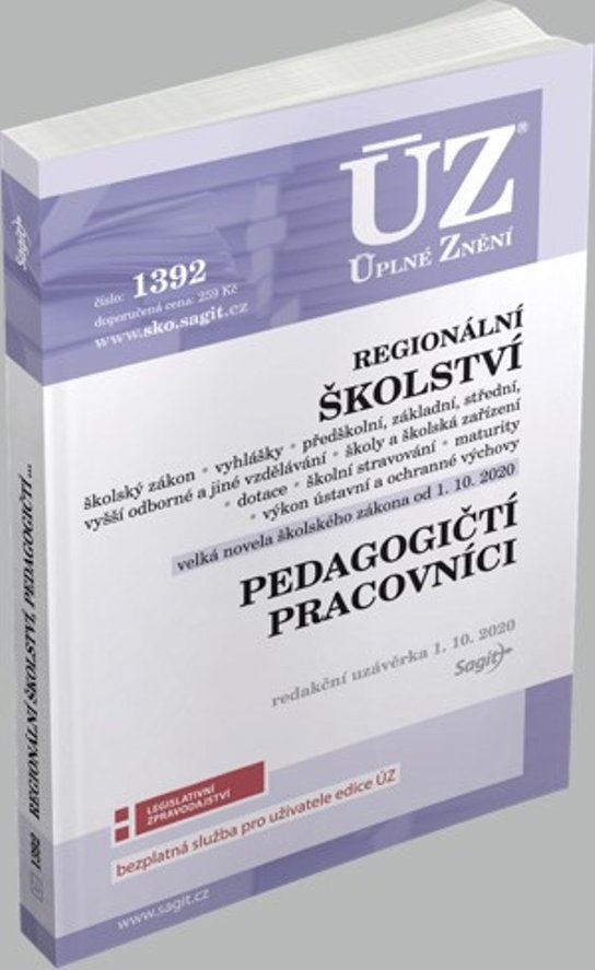 ÚZ 1392 Regionální školství