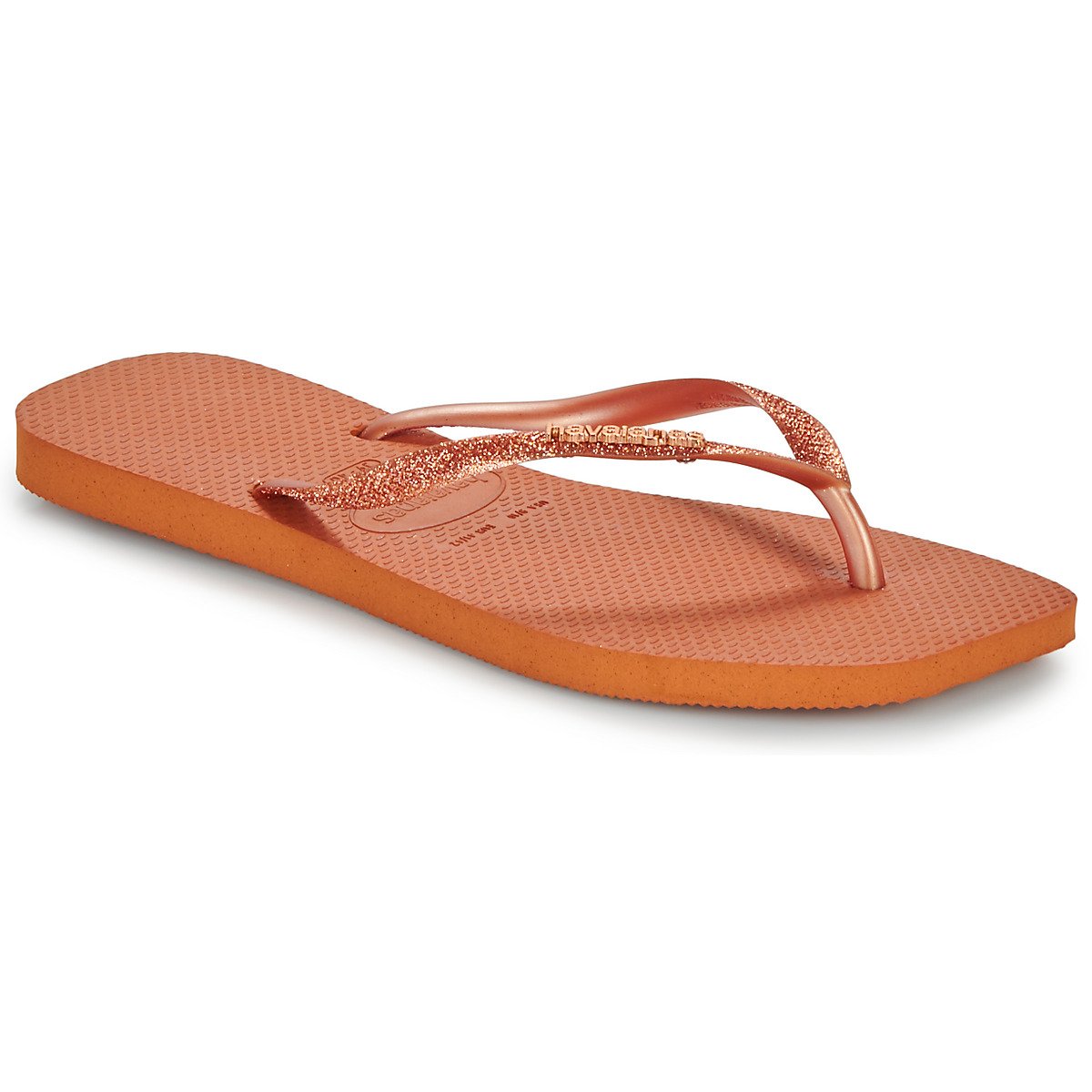 Havaianas  SLIM SQUARE GLITTER  Oranžová