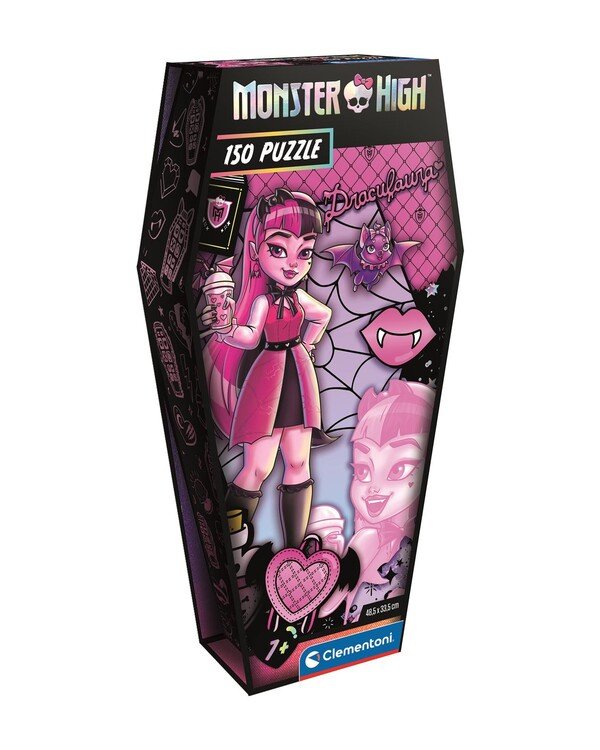 CLEMENTONI Puzzle Coffin Pack - Monster High - Draculaura