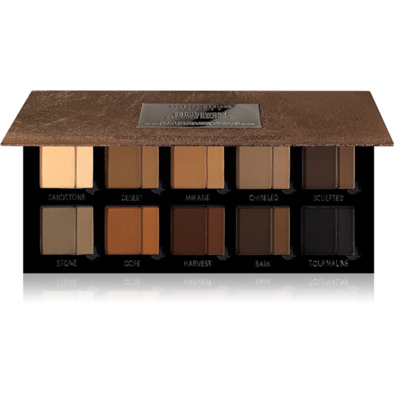 Danessa Myricks Beauty Groundwork Defining Neutrals multifunkční paleta na obličej 26 g