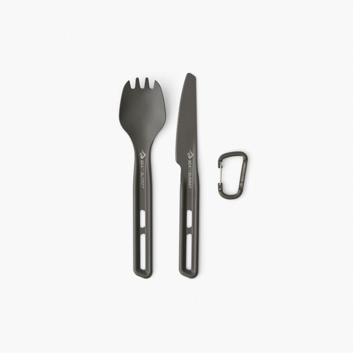 Sada příborů Sea to Summit Frontier UL Cutlery Set 2 Piece Barva: šedá