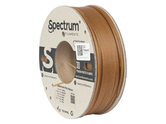 Tisková struna (filament) Spectrum PLA Nature FLAX 1.75mm 0.25kg, 80989