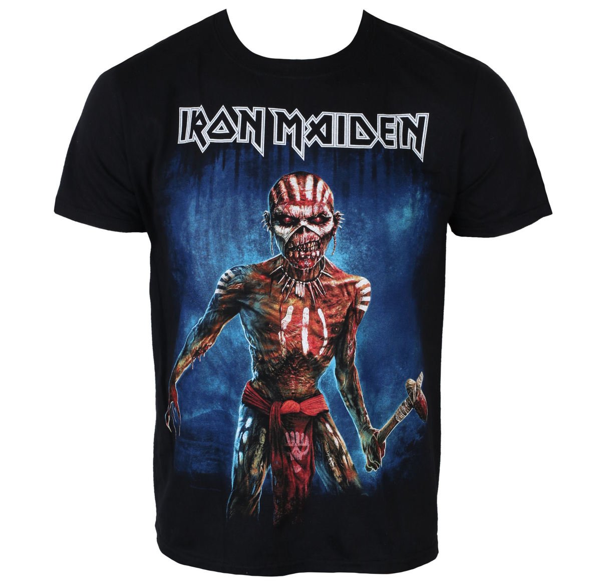 Tričko metal pánské Iron Maiden - Black - ROCK OFF - IMTEE65MB M