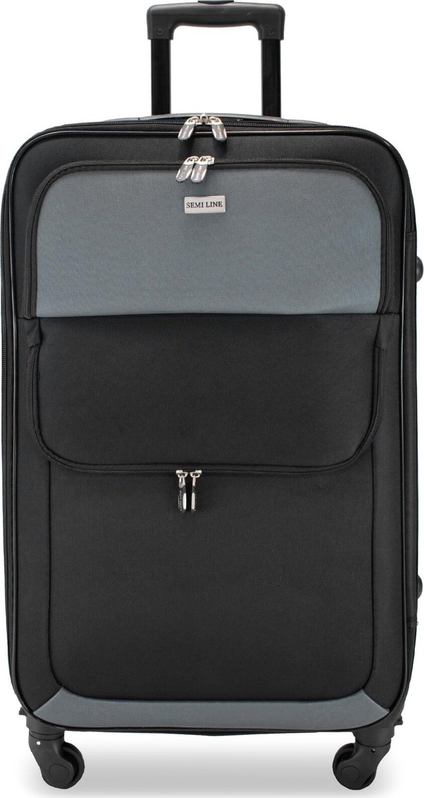 Velký kufr Semi Line T5602-6 Černá