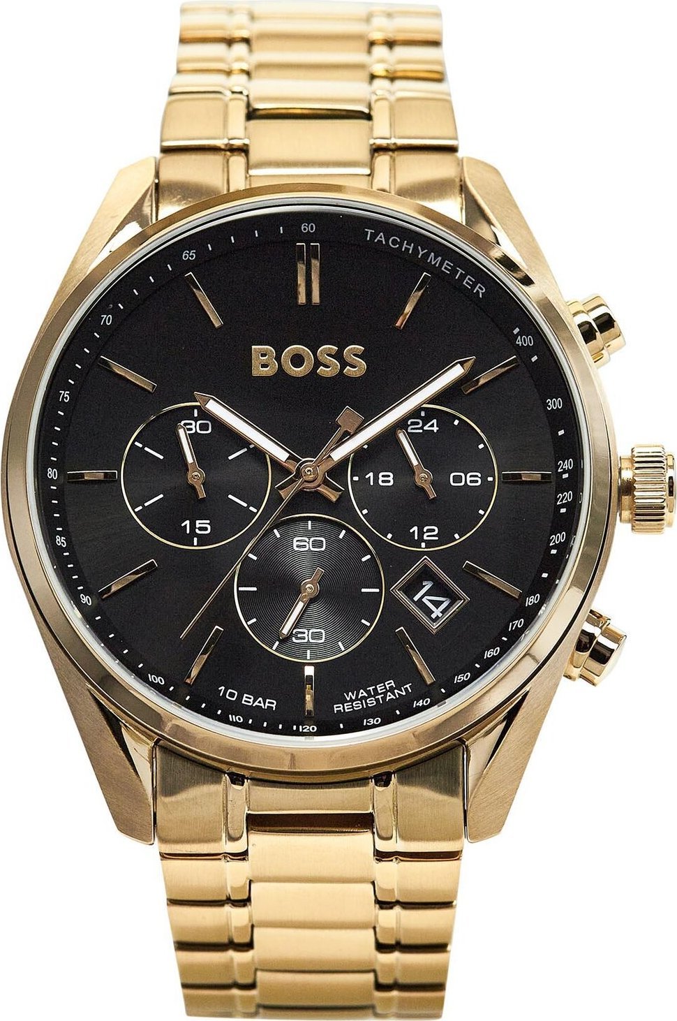 Hodinky Boss Champion 1513848 Gold