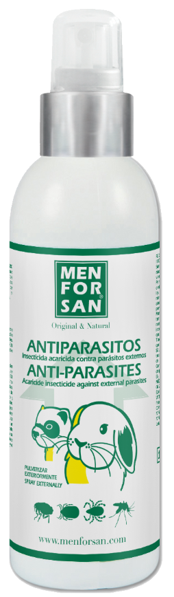 Menforsan Antiparazitní a repelentní sprej pro fretky a hlodavce 125 ml