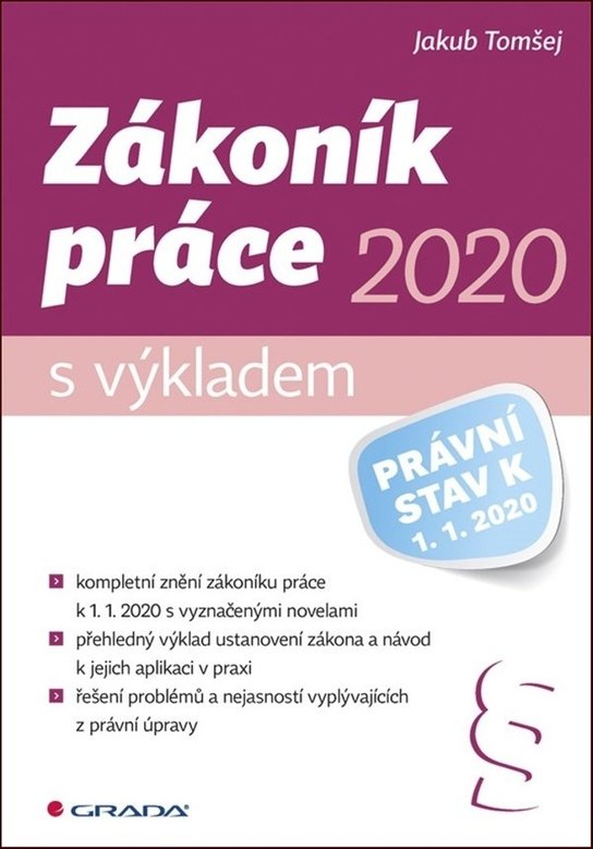 Zákoník práce 2020 s výkladem
