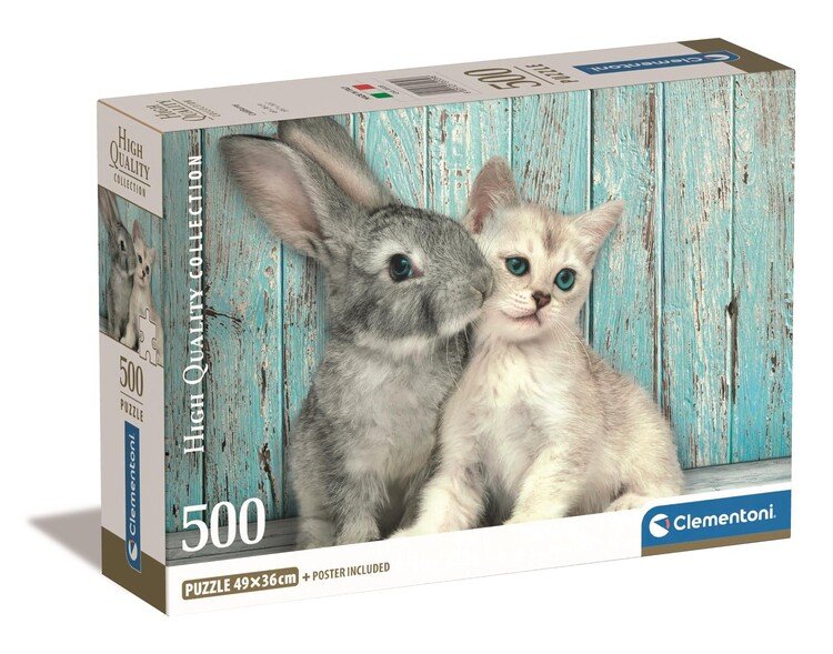 CLEMENTONI Puzzle Cat & Bunny