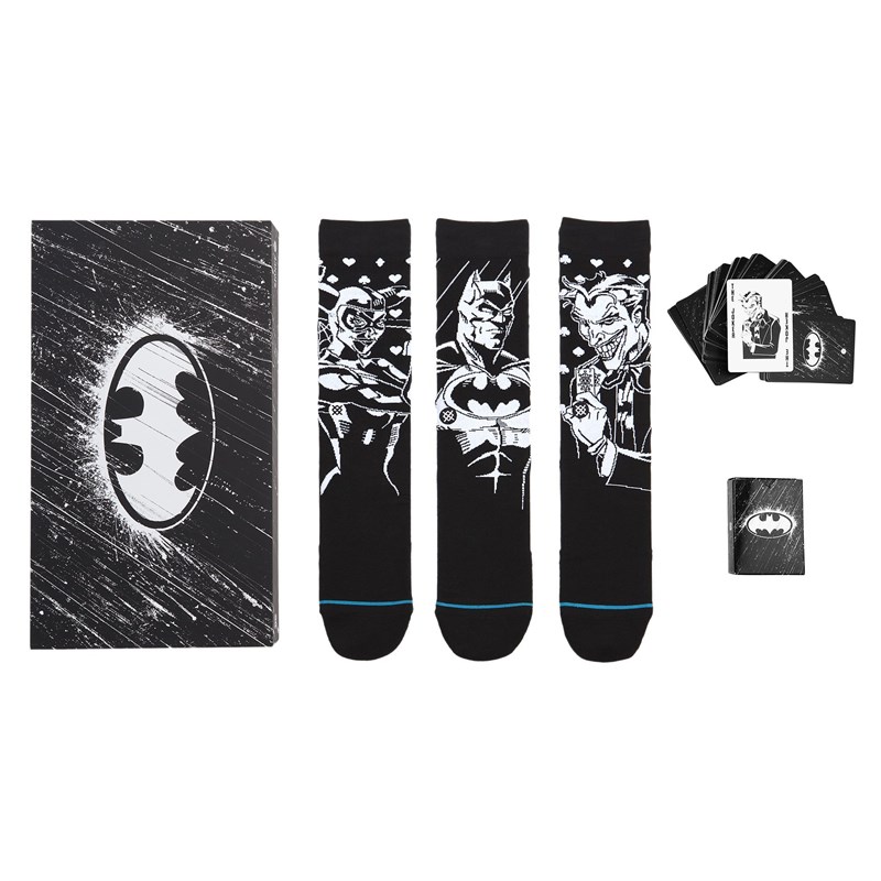 ponožky STANCE - Batman Box Set Black (BLK) velikost: L