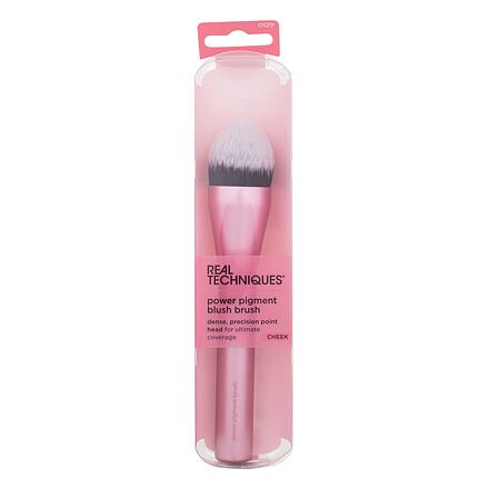 Real Techniques Cheek Power Pigment Blush Brush kosmetický štětec na tvářenku odstín růžová