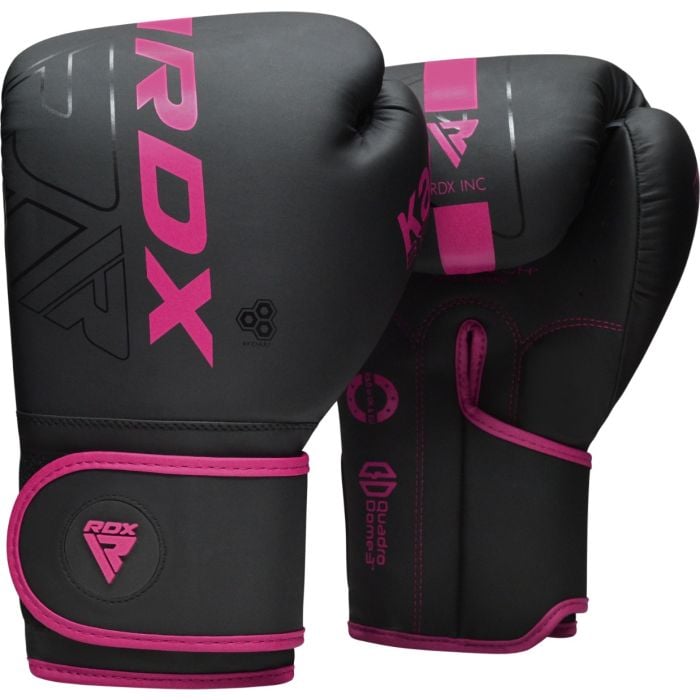 Boxerské rukavice F6 Kara Pink 16 OZ - RDX Sports