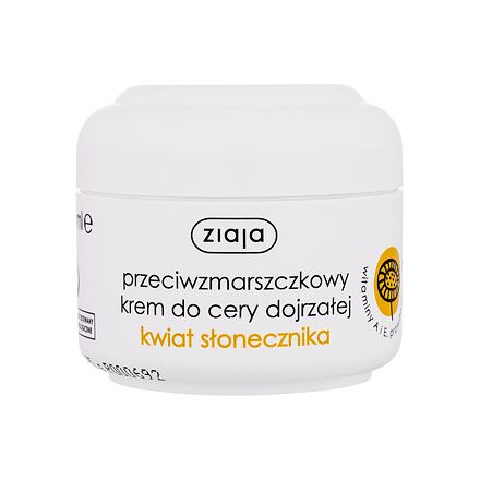 Ziaja Sunflower Anti-Wrinkle Cream dámský protivráskový krém pro zralou pleť 50 ml pro ženy