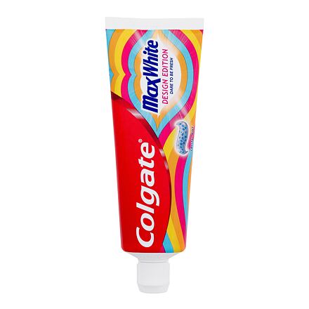 Colgate Max White Design Edition bělicí zubní pasta 75 ml poškozená krabička