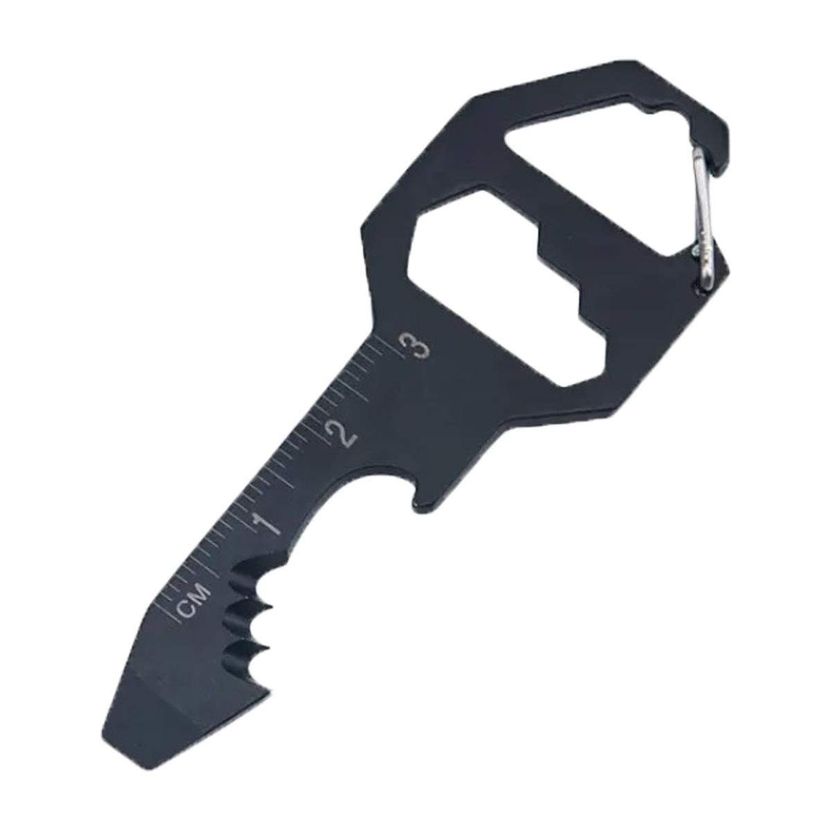 Klíčenka multifunkční klíč s nástroji černý EDC BMT1 MultiTool Keyring CMG® Black