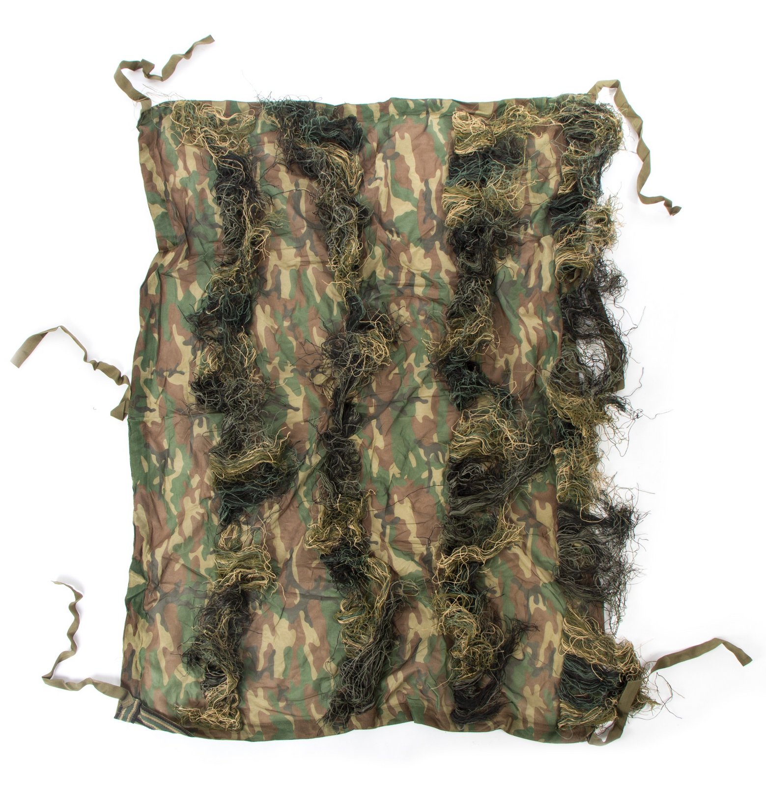 Deka maskovací přikrývka kamuflážní síťovina Ghillie Blanket 1.4 MMB® Woodland (140 x 100 cm)