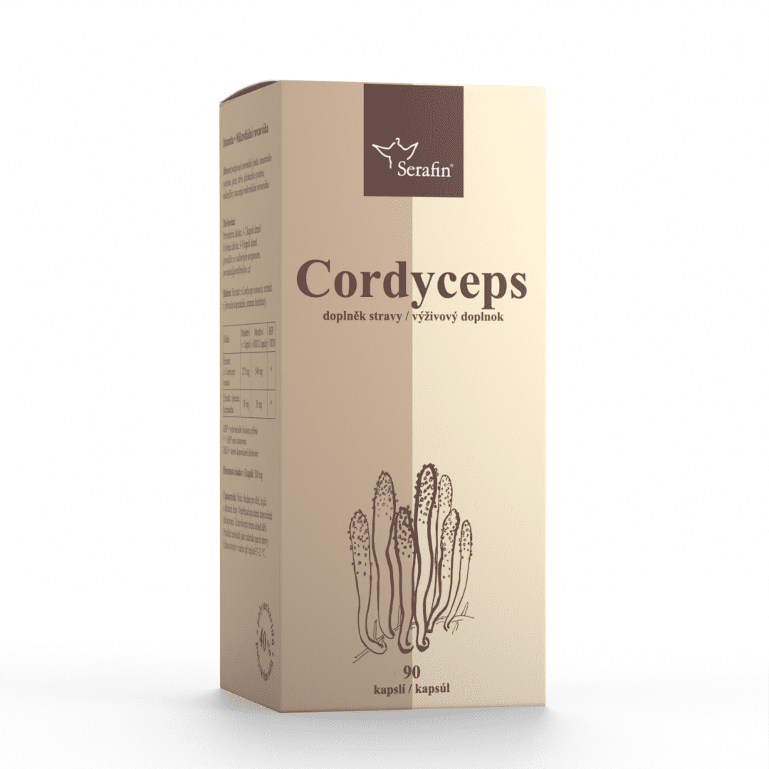 SERAFIN Serafin Cordyceps - přírodní kapsle 90 ks kapslí