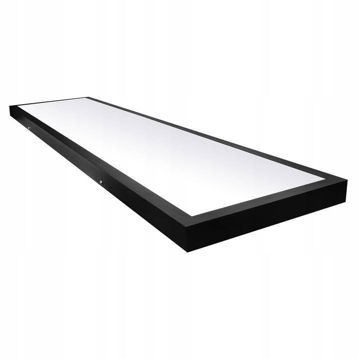 DomenoLED Přisazený LED panel 120x30 černá 60w 6000K