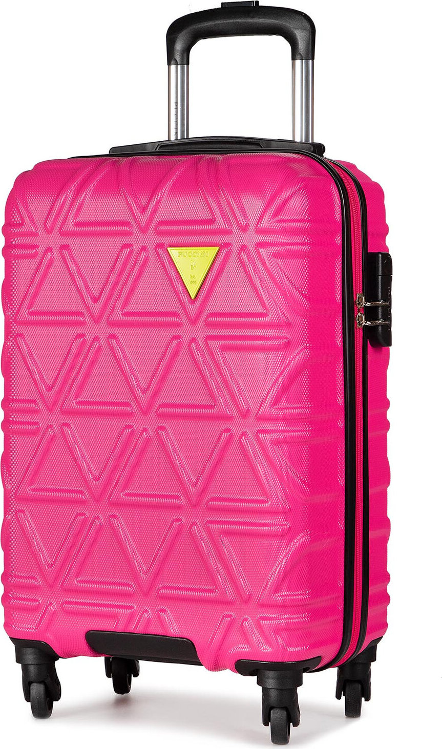 Kabinový kufr Puccini California ABS018C 3A Pink