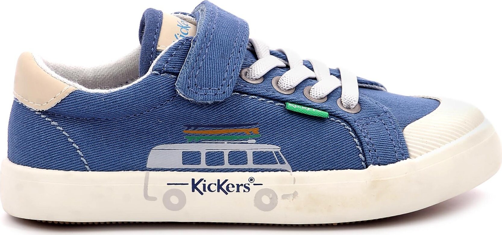 Plátěnky Kickers Kickgoldi 960662-30-53 B Bleu Van