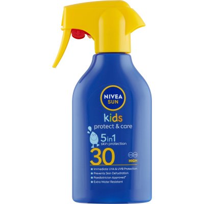 Nivea Sun Protect & Care OF 30 dětský sprej na opalování, 270 ml