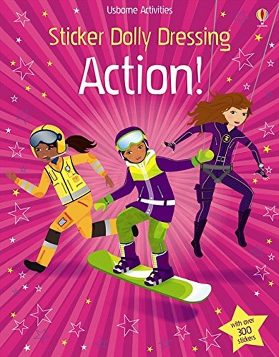 Sticker Dolly Dressing: Action Girls