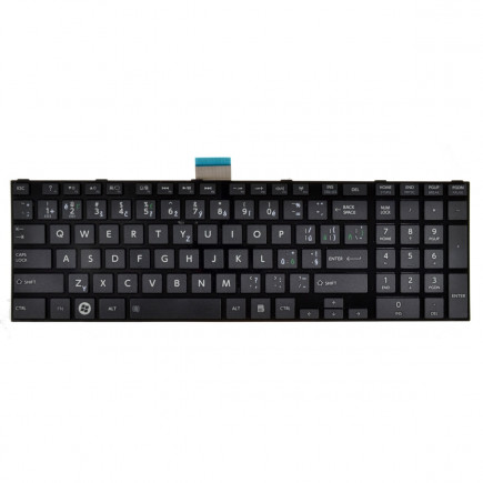 Kompatibilní 6037B0068102 klávesnice na notebook CZ/SK černá, bez podsvitu, s rámečkem