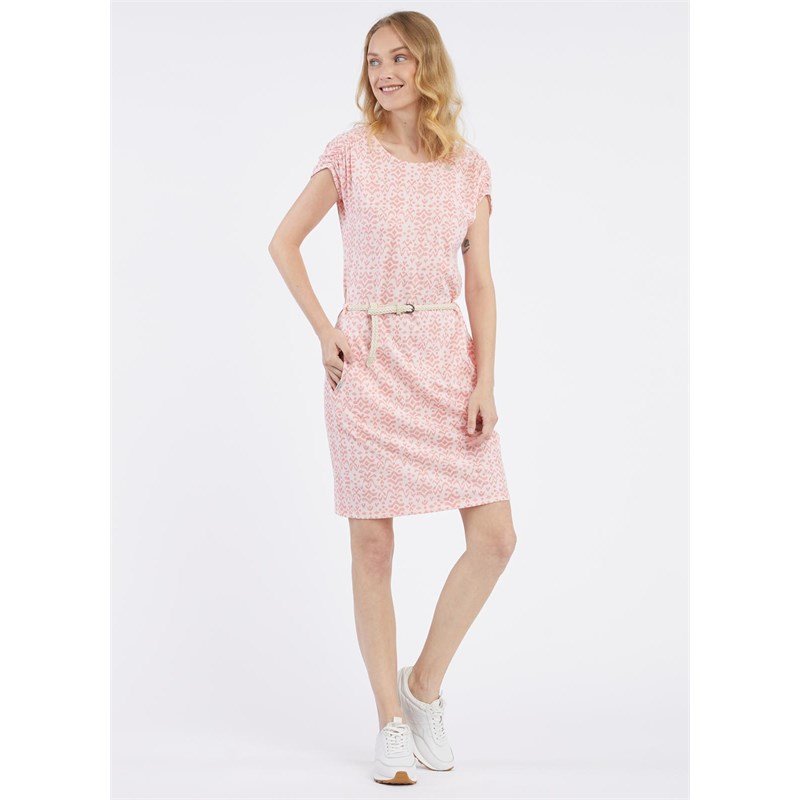 šaty RAGWEAR - Palomina Ikat Light Pink (4063) velikost: S