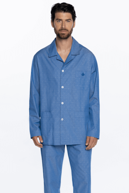 GUASCH Pánské pyžamo PATRICIO Modrá L