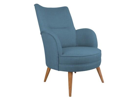 Atelier del Sofa Wing Chair Victoria - Saxe Blue Sax Blue