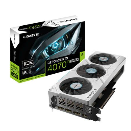 Gigabyte GeForce RTX 4070 Ti SUPER EAGLE OC 16G, GV-N407TSEAGLEOC ICE-16GD