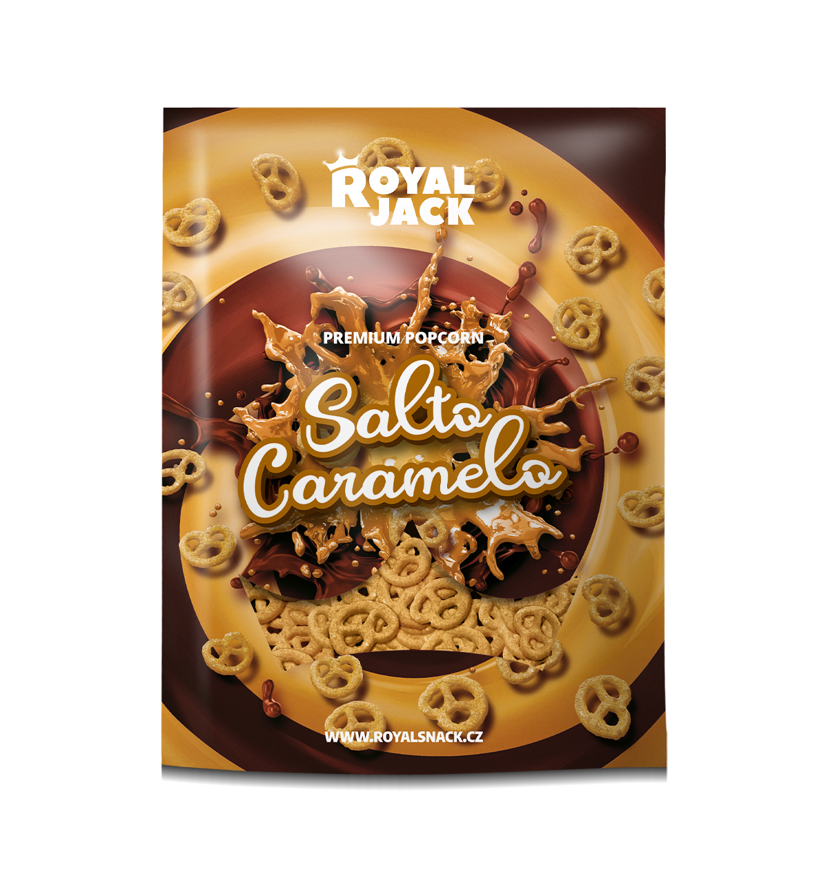 Royal Jack - sladké dobroty Royal Jack - Salto Caramelo by Stejk (preclíky v karamelové čokoládě)