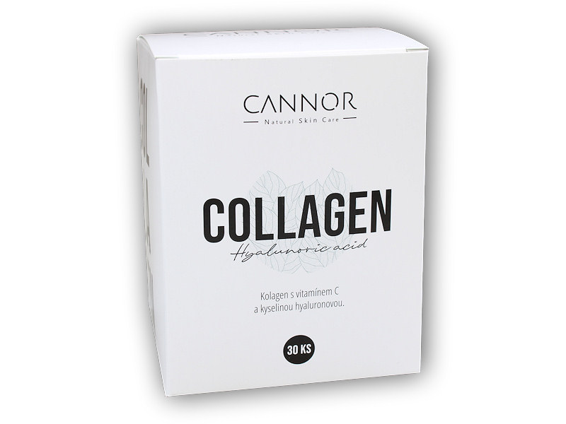 Cannor Collagen hyaluronic acid 30 sáčků Varianta: pomeranč