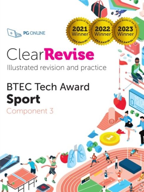 ClearRevise BTEC Level 1/2 Tech Award Sport: Component 3(Paperback / softback)