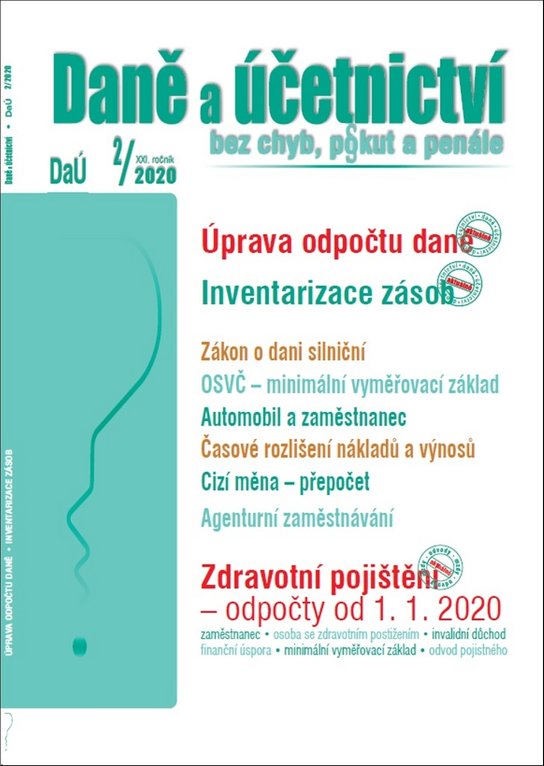 Daně a účetnictví bez chyb, pokut a penále 2/2020