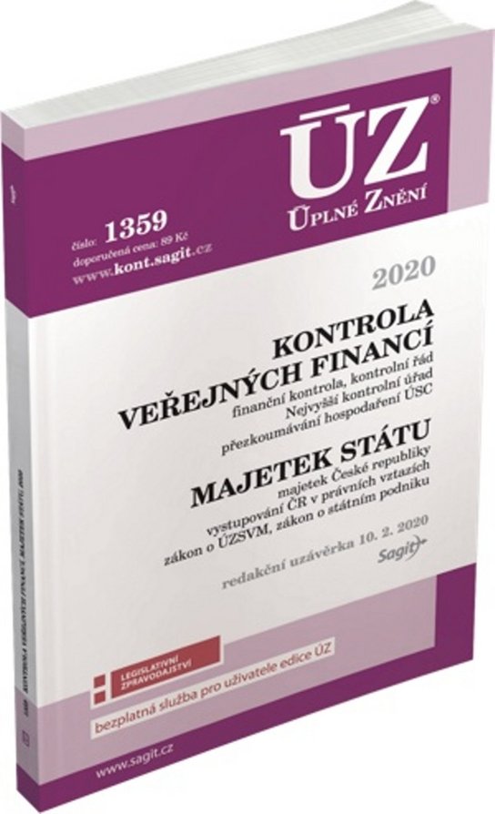 ÚZ 1359 Kontrola veřejných financí, Majetek státu