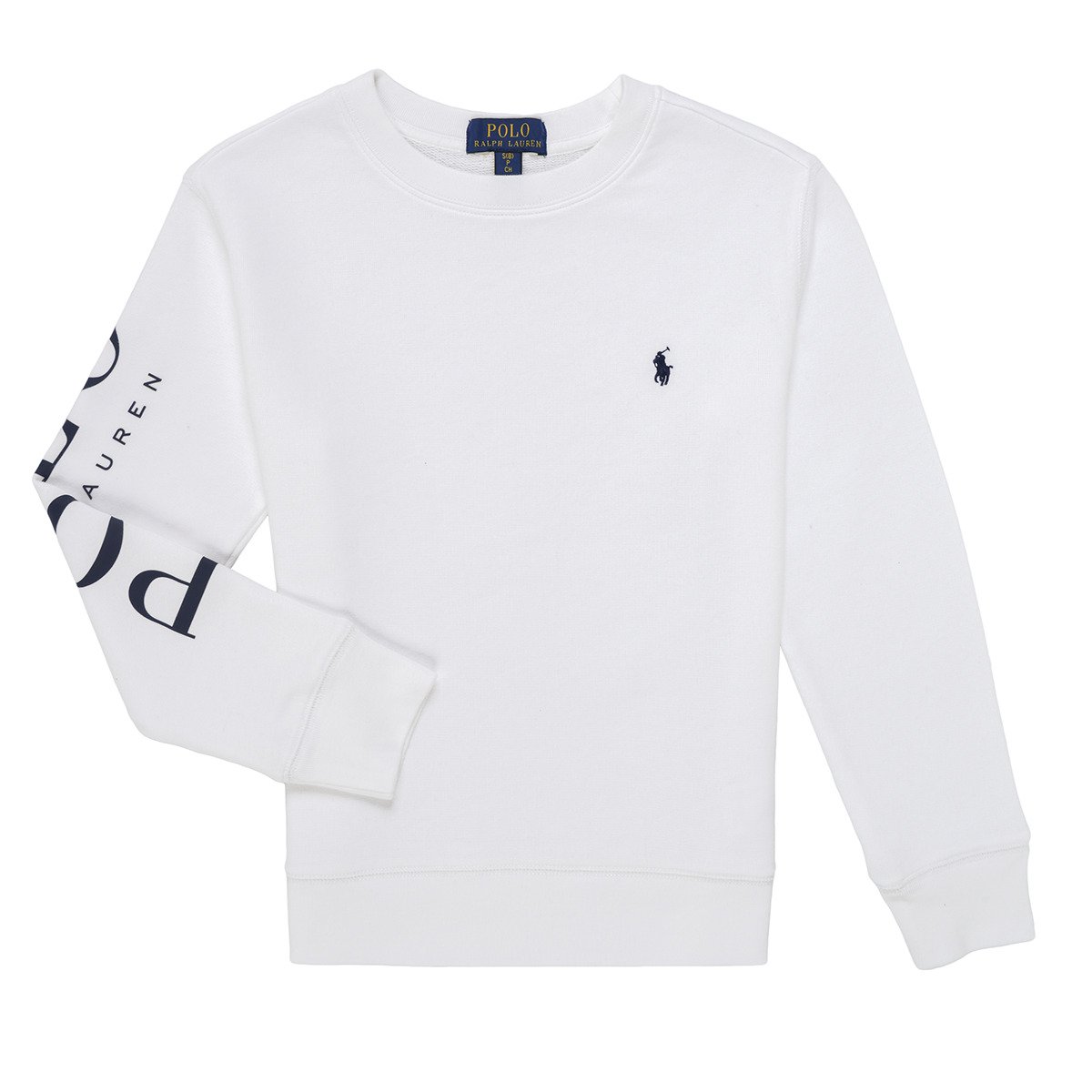Polo Ralph Lauren  LS CN-KNIT SHIRTS-SWEATSHIRT  Bílá